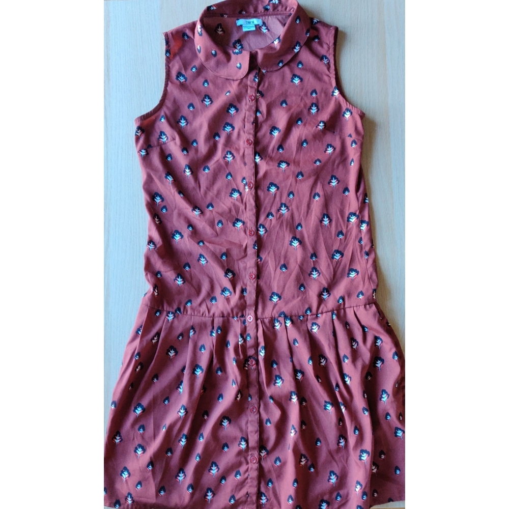 Women's Sleeveless Drop Waist Dress